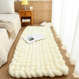 Large Knot Plush Cushion Nordic Aesthetic Fabric Stuffed Pillow